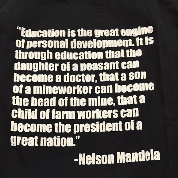 Y2K Nelson Mandela Africa Tee XL mint condition - Picture 3 of 6